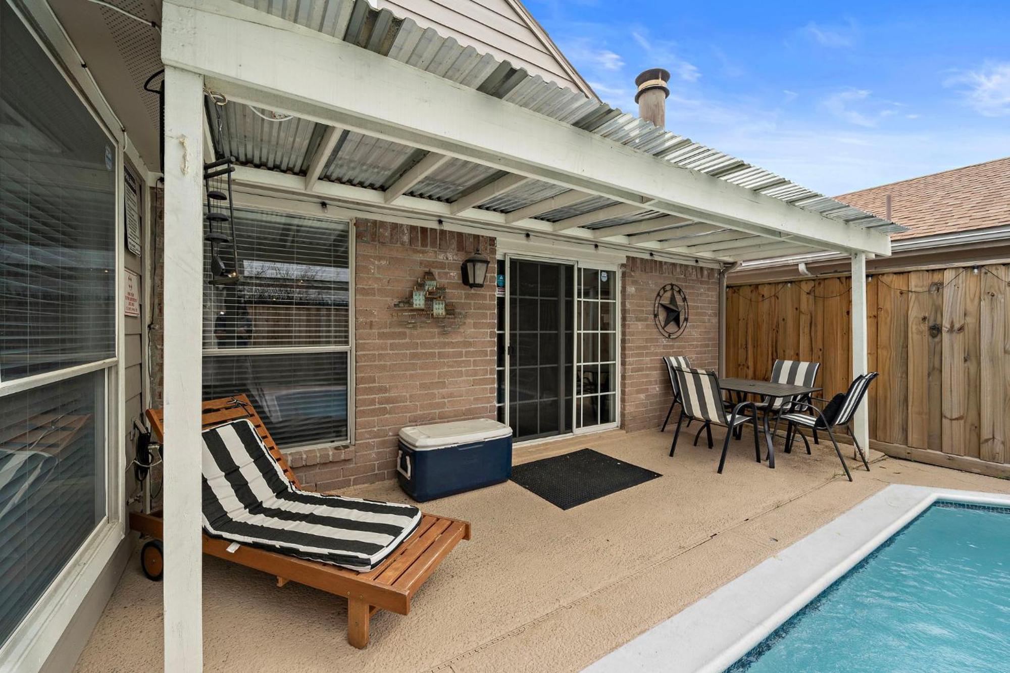 Villa Houston Pool Getaway Games Parking Wifi Pet Exterior foto